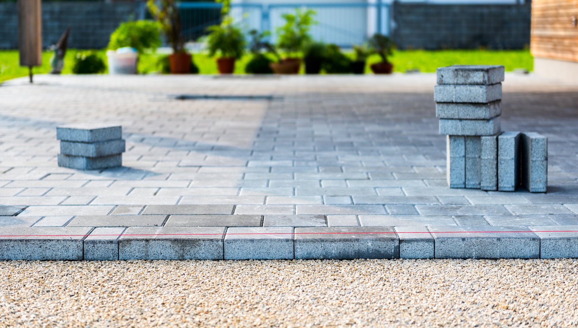Paving work