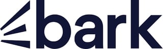 Bark logo with stylized sound wave icon and dark blue text