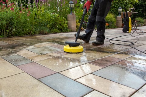 Pressure washing